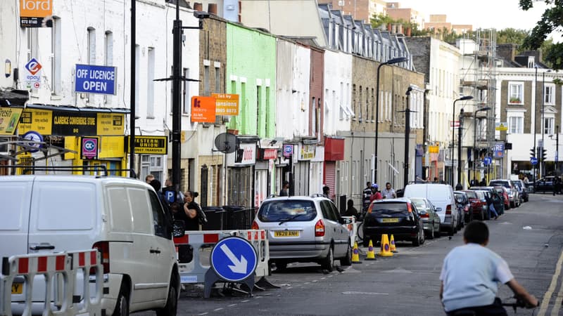 Le quartier populaire de Hackney à Londres.