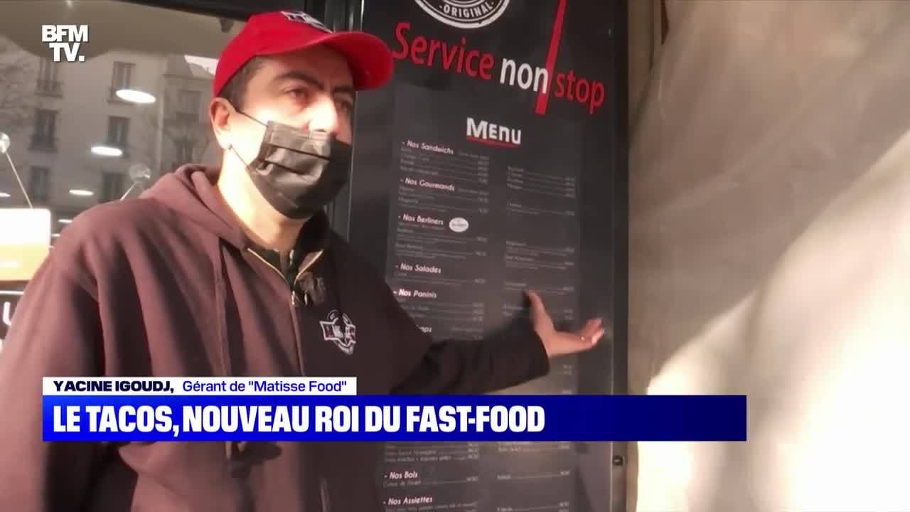 Le tacos, nouveau roi du fastfood 12/01