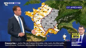 Une France coupée en deux ce vendredi avec du soleil à l'Ouest et de la pluie à l'Est