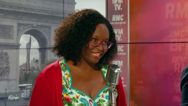 Sibeth Ndiaye sur BFMTV et RMC le 27 mai.