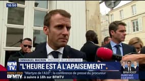 Aquarius: "Je poursuis une volonté de travailler avec l’Italie", dit Macron 