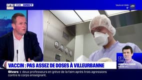 Villeurbanne: le maire déplore "300 doses hebdomadaires"