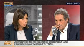 Anne Hidalgo face à Jean-Jacques Bourdin en direct