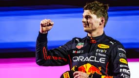 Max Verstappen après sa victoire à Miami, le 8 mai 2022