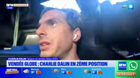Vendée Globe: en deuxième position provisoire, Charlie Dalin pointe des "phases avec pas beaucoup de vent"