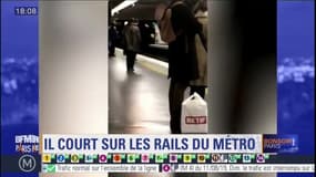 Paris: un homme court sur les rails pour échapper aux contrôleurs