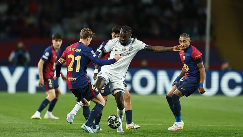 M. Thuram vs Barcelone