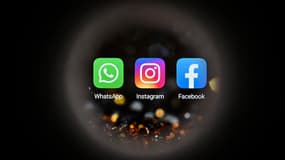 Facebook, Instagram et WhatsApp. (illustration)