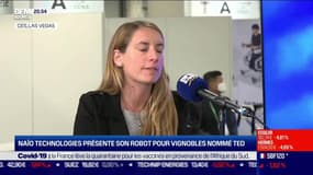 Ingrid Sarlandie (Naïo Technologies): Naïo Technologies présente son robot pour vignobles nommé Ted - 06/01