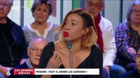 #Prisons - "Les gardiens de prison ne sont pas des auxiliaires de puériculture qui gardent des bébés. Ce n'est plus une question, il faut les armer !" @joelle_dago #GGRMC 