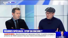 Pour Fabien Villedieu (Sud-Rail), "les régimes de retraite ne sont pas à bout de souffle"