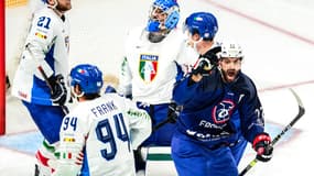Sacha Treille contre l'Italie en août 2021