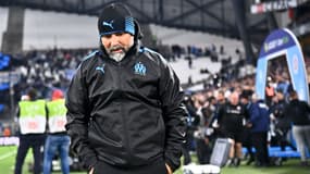 Jorge Sampaoli au Vélodrome, le 10 avril 2022