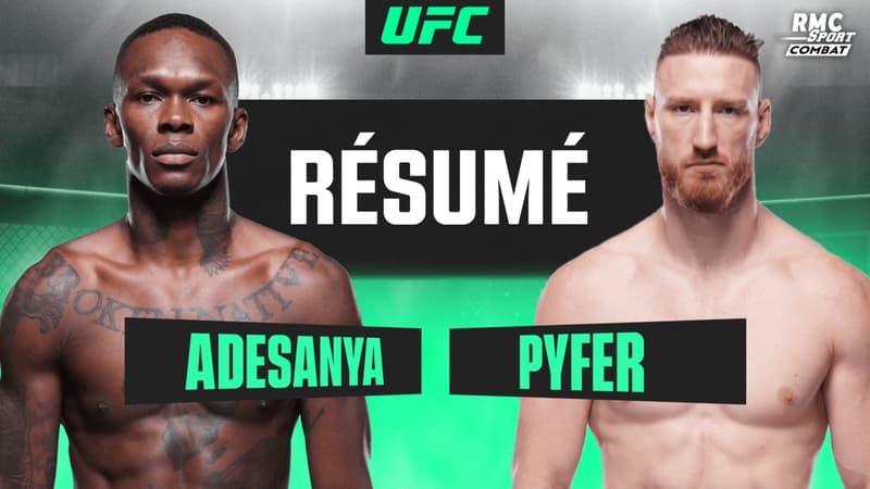  UFC Seattle : ENCORE UN FINISH dans le main event entre l'ancienne légende Adesanya et la star montante Pyfer