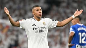 Kylian Mbappé lors de Real Madrid-Alaves, le 24 septembre 2024.