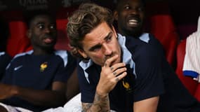 Antoine Griezmann lors de France-Espagne à l'Euro le 9 juillet 2024