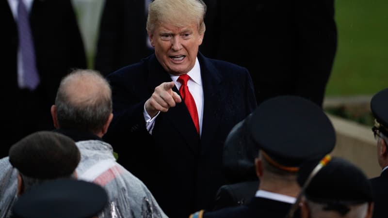 Donald Trump à Paris, le 11 novembre 2018.
