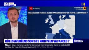 Où les Azuréens sont-ils partis en vacances?