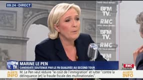 Marine Le Pen explique pourquoi Mediapart est interdit des meetings du Front national