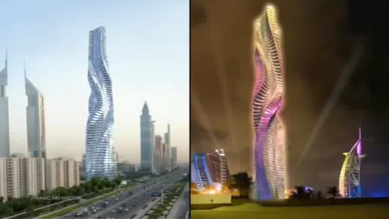 Un architecte italien prévoit d'ériger d'ici 2020 une tour rotative à Dubaï