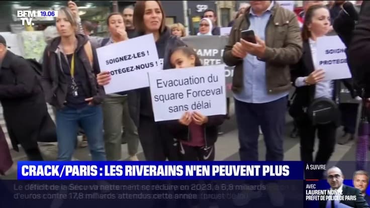 Camp de consommation de crack à Paris: les riverains n'en peuvent plus