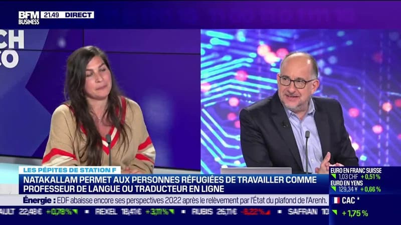 Aline Sara (NaTakallam) & Quentin Lhomme (Nunki) : Le soutien de NaTakallam aux réfugiée de travailler et le logiciel d'intelligence stratégique de Nunki - 14/03