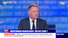 Philippe Juvin sur la situation en Guadeloupe: "En France, on traite les sujets quand c'est l'incendie"