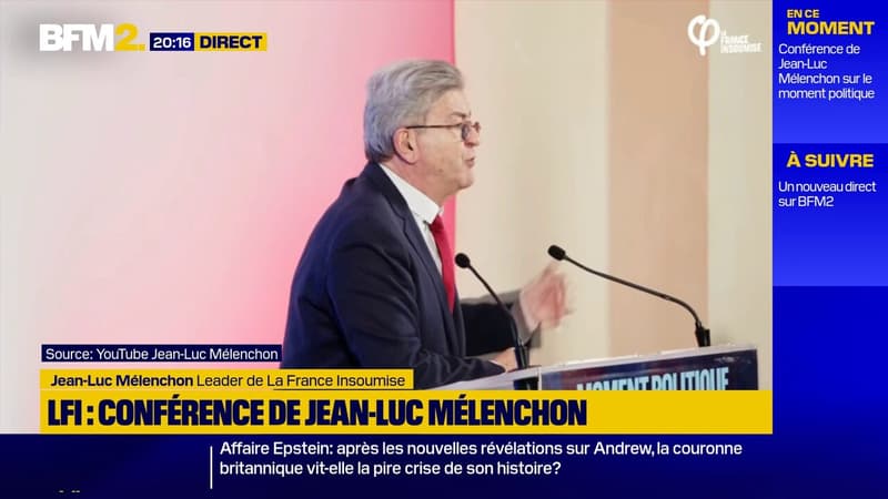 "Madame Braun-Pivet est animée par un sectarisme d'une violence totale", fustige Jean-Luc Mélenchon après la suspension de l'assistant parlementaire du député LFI Raphaël Arnault