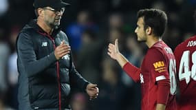 Jürgen Klopp et Pedro Chirivella (Liverpool)