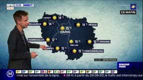 Journée estivale en Ile-de-France malgré un petit voile nuageux, jusqu'à 26°C à Paris