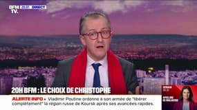 LE CHOIX DE CHRISTOPHE - Pour Marine Le Pen, Emmanuel Macron "joue avec les peurs"