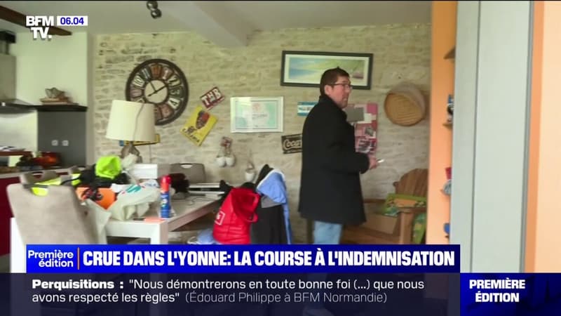 Crues dans l'Yonne: après les nombreux dégâts, les habitants commencent les démarches pour être indemnisés