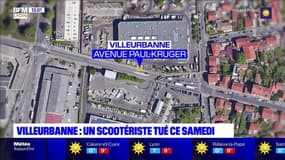 Villeurbanne: mort d'un homme en scooter lors d'une collision avec une voiture, une enquête ouverte pour déterminer les circonstances précises du drame