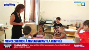 Vence: une remise à niveau avant la rentrée scolaire