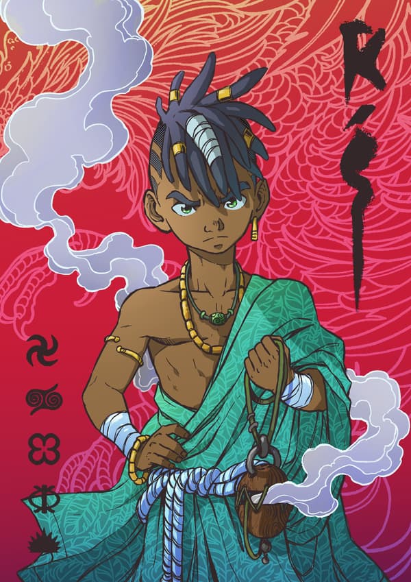Visuel du manga "Red Flower" de Loui