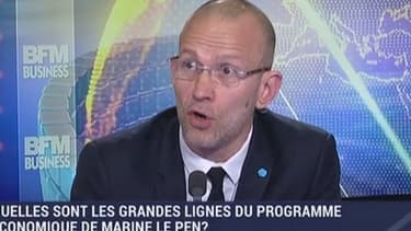 Mikael Sala, président de Croissance Bleu Marine, était l'invité de BFM Business ce mardi.