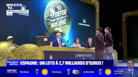 Espagne: 2,7 milliards d'euros ont été mis en jeu lors de la traditionnelle loterie de Noël "El Gordo"