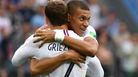Kylian Mbappé et Antoine Griezmann