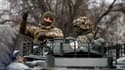 Des soldats ukrainiens