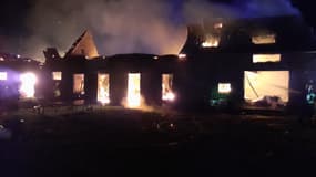 Une maison a été ravagée par les flammes mardi 3 janvier au Tourneur.