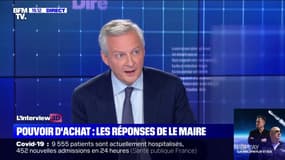 Bruno Le Maire: "Le gouvernement a apporté des réponses en protégeant le pouvoir d'achat pendant la crise"