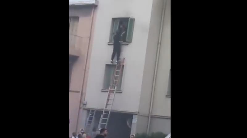 "On m'a dit que j'étais un héros ": un Niçois sauve une femme d'un appartement en flammes