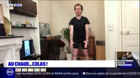 "Au chaud... Colas": et si on testait les cours de sport en ligne? 