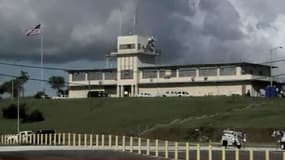 Le centre pénitentiaire américaine de Guantanamo, à Cuba.