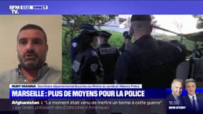 Rudy Manna, du syndicat d'Alliance Police, demande plus "de places de prison" à Marseille