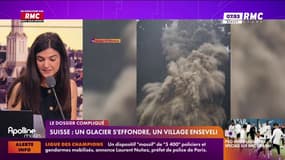 Suisse : un glacier s'effondre, un village ensevelie