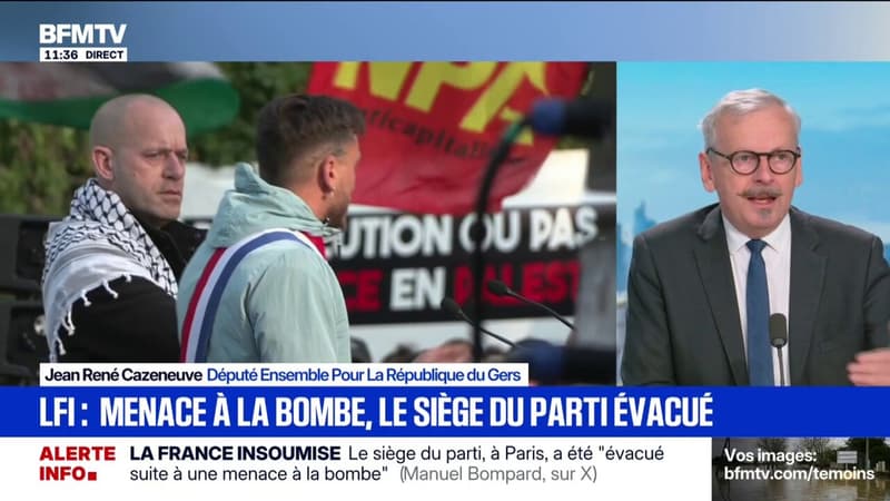 Jean-René Cazeneuve (Ensemble): "On est responsable des députés qu'on choisit et les députés sont responsables des collaborateurs qu'ils choisissent"