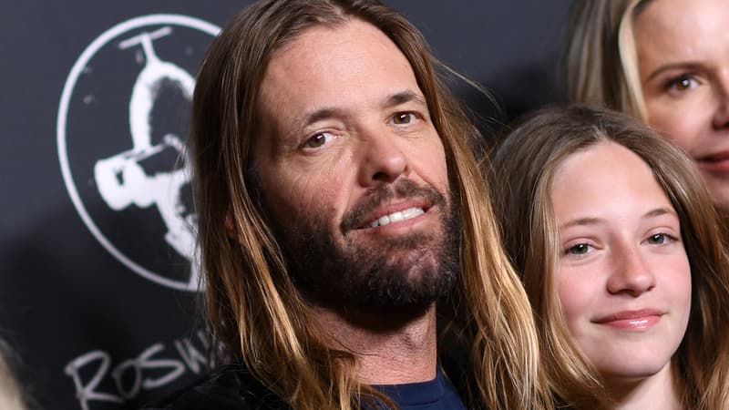 Taylor Hawkins en février 2022