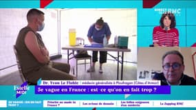 Dr. Yvon Le Flohic, Médecin généraliste dans les Côtes d'Armor donne son avis sur la médiatisation de cette 5ème vague : "L’inquiétude de l’exécutif est légitime compte tenu de ce qui se passe en Europe de l'Est..."