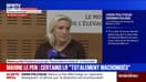 Crise politique: "Il y a des Républicains totalement macronisés qui sont prêts à tout", selon Marine Le Pen 